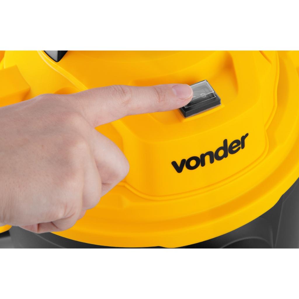 Aspirador De Po E Agua Com Função Soprar Para Uso Profissional Vonder
