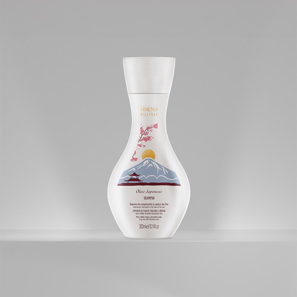 Amend Millenar Óleos Japoneses Shampoo De 300ml