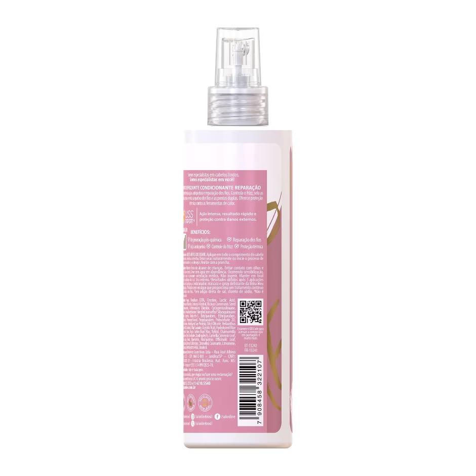 Spray Salon Line Meu Liso Defrizante Protetor Térmico Reparação 240ml