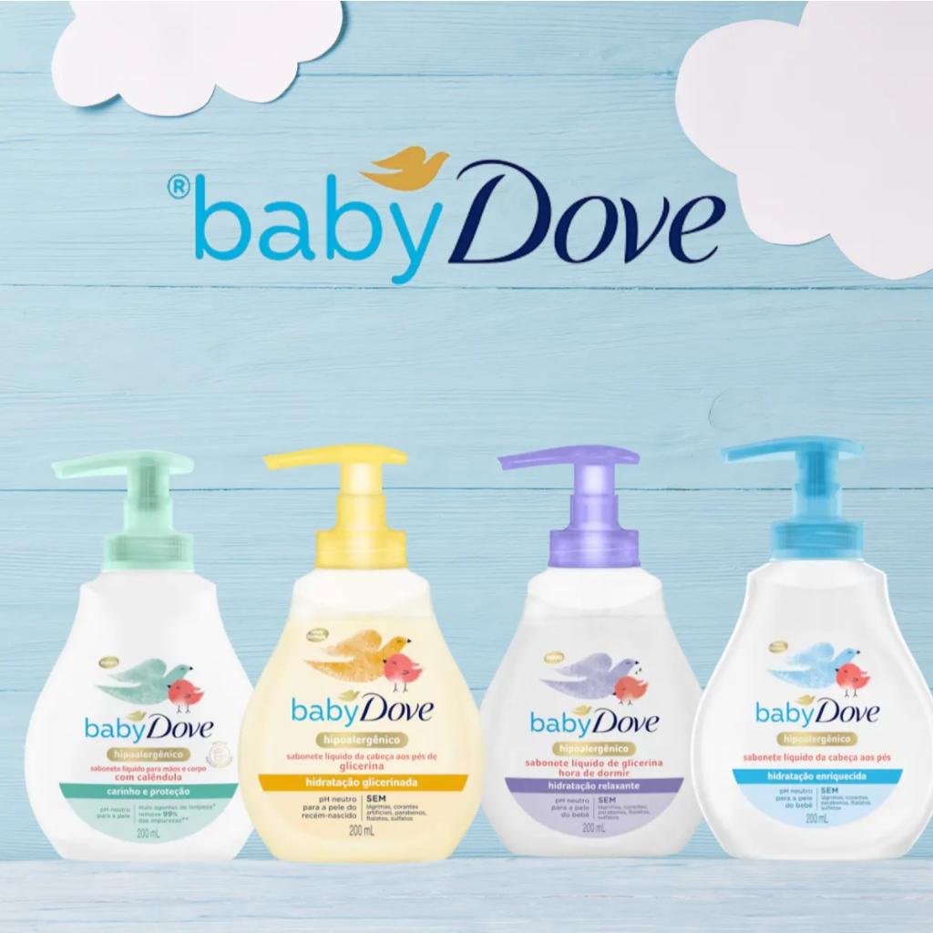 Sabonete Líquido Infantil Dove Baby Hidratação Enriquecida 200ml