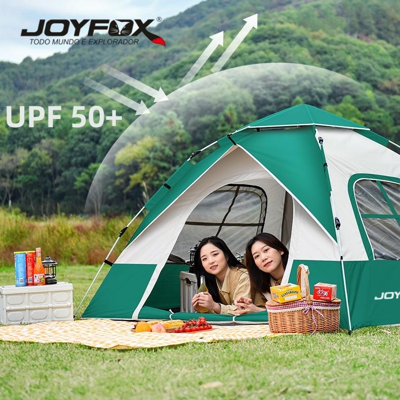 Barraca Camping4-5 Pessoas +colchão Insuflável Com Pés