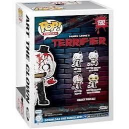 Funko Pop Terrifier Art The Clown Bloody 1592 Novo Original