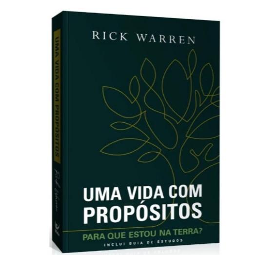Kit Uma Vida Com Propósito + Bíblia Sagrada Nvi Lírios