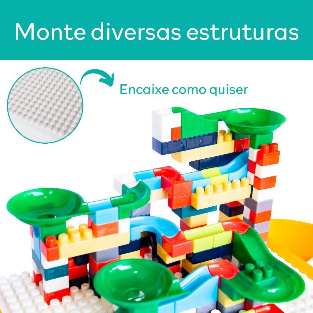 Mesa Infantil Para Atividades Interativas Com Blocos De Montar