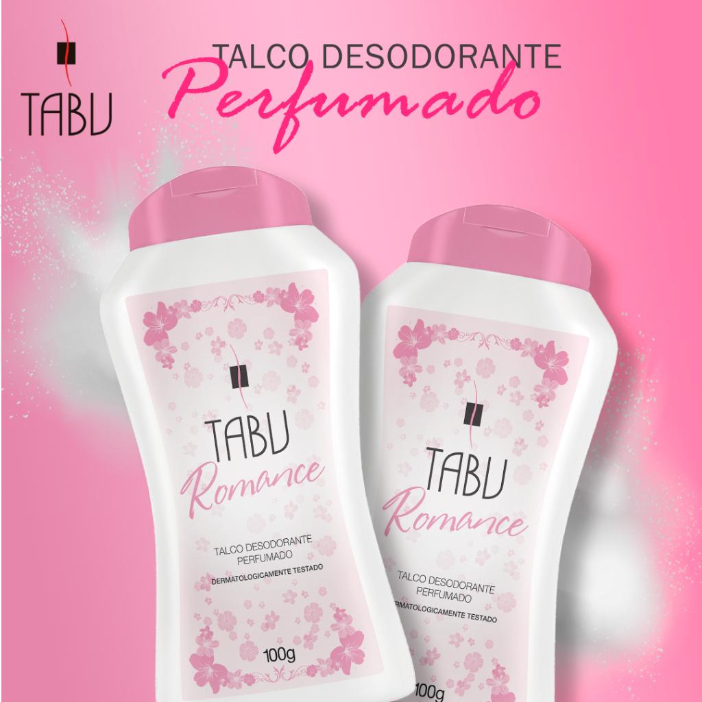 Talco Desodorante Tabu Romance 100G