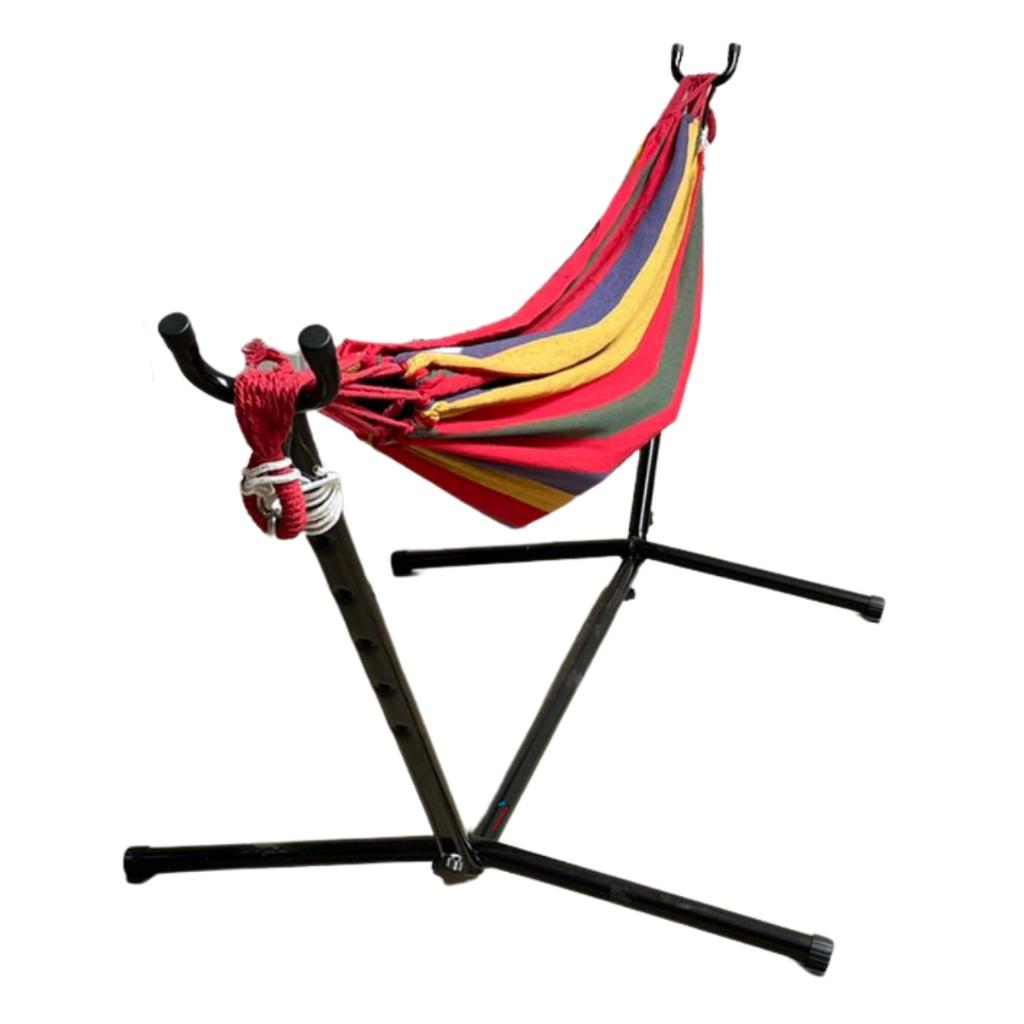 Suporte Rede Com Rede Camping Área Lazer Importway Vermelho