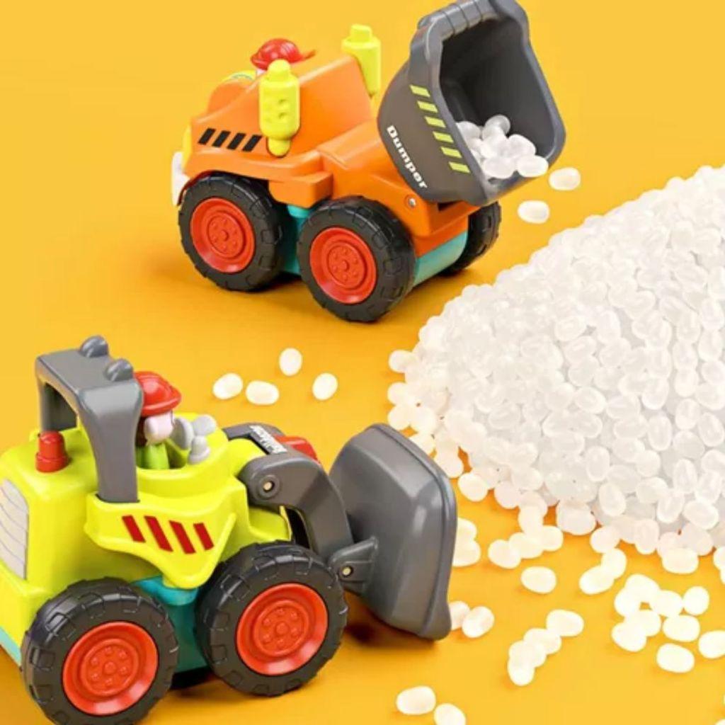 Caminhão De Brinquedo Carrinho De Friccção Caminhão Bombeiro Trator Brinquedo Presente Anda Sozinho