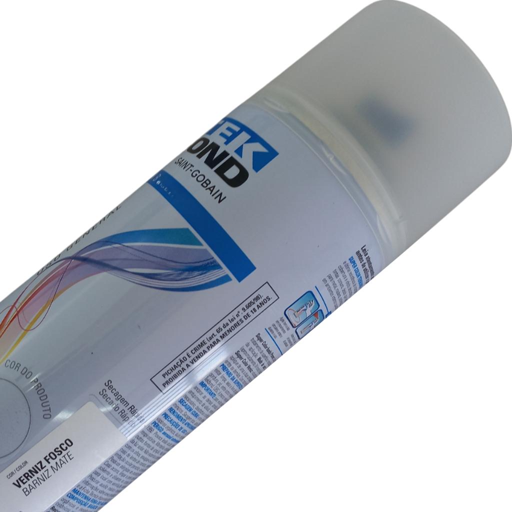Verniz Spray Brilhante Fosco Super Color 350ml 250g Tekbond