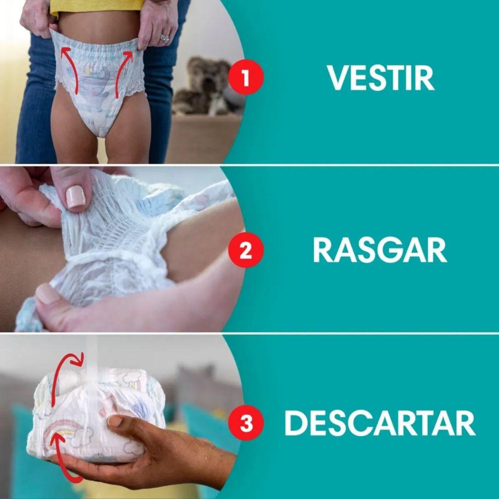Fralda Infantil Pampers Pants Ajuste Total Xxg Com 60 Unidades