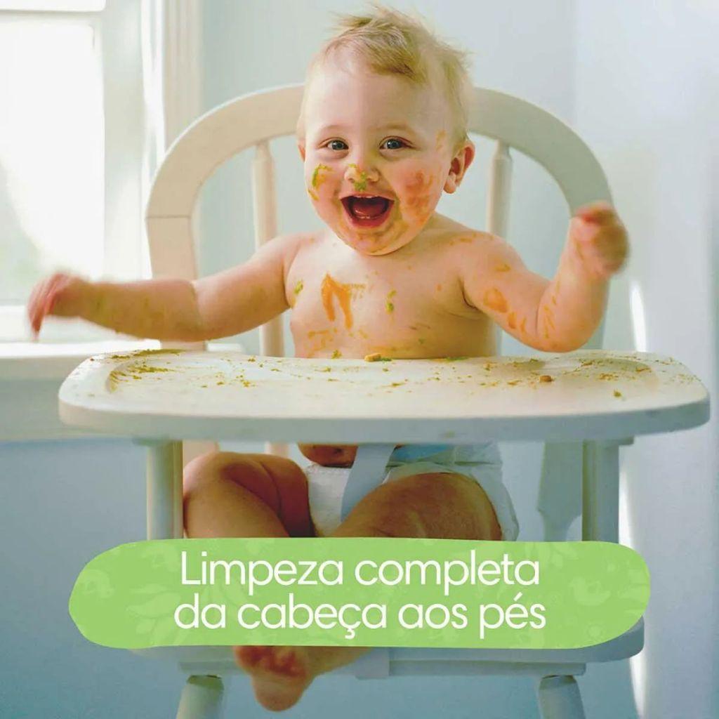 Lenço Umedecido Pampers Aroma De Aloe Vera Com 48 Lenços