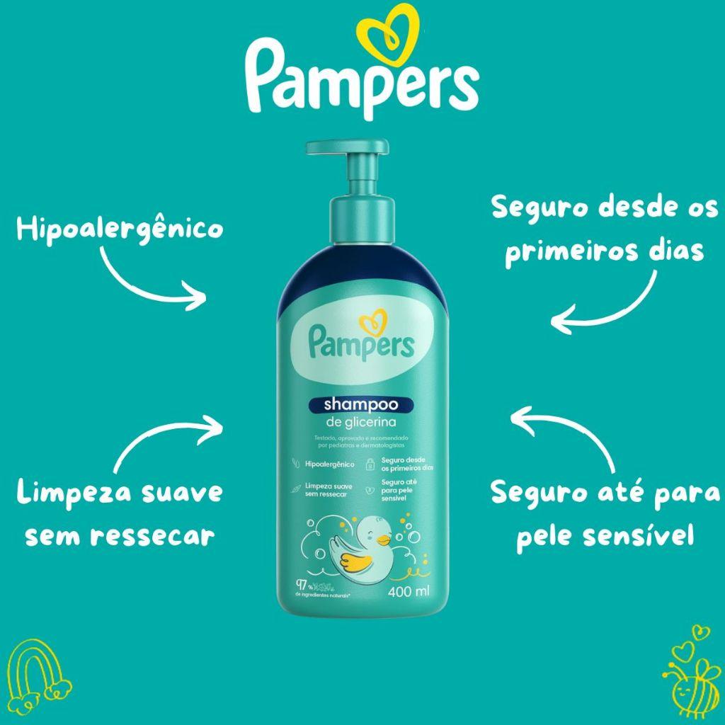 Shampoo Pampers Glicerina 400ml