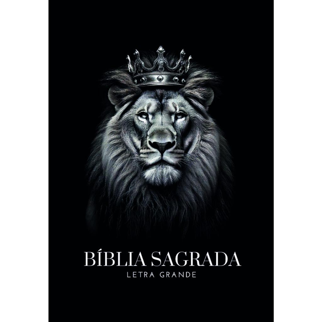 Bíblia Sagrada Acf - Letra Grande - Leão Majestade