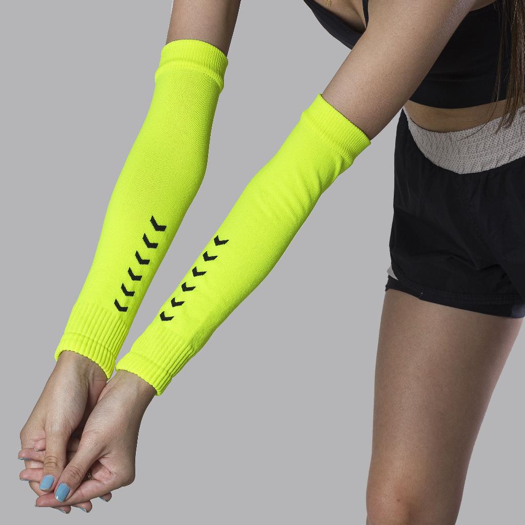 Kit 2 Manguito Poliamida Segunda Pele Proteção Solar Uv Feminino Masculino Vôlei Ciclismo Beach