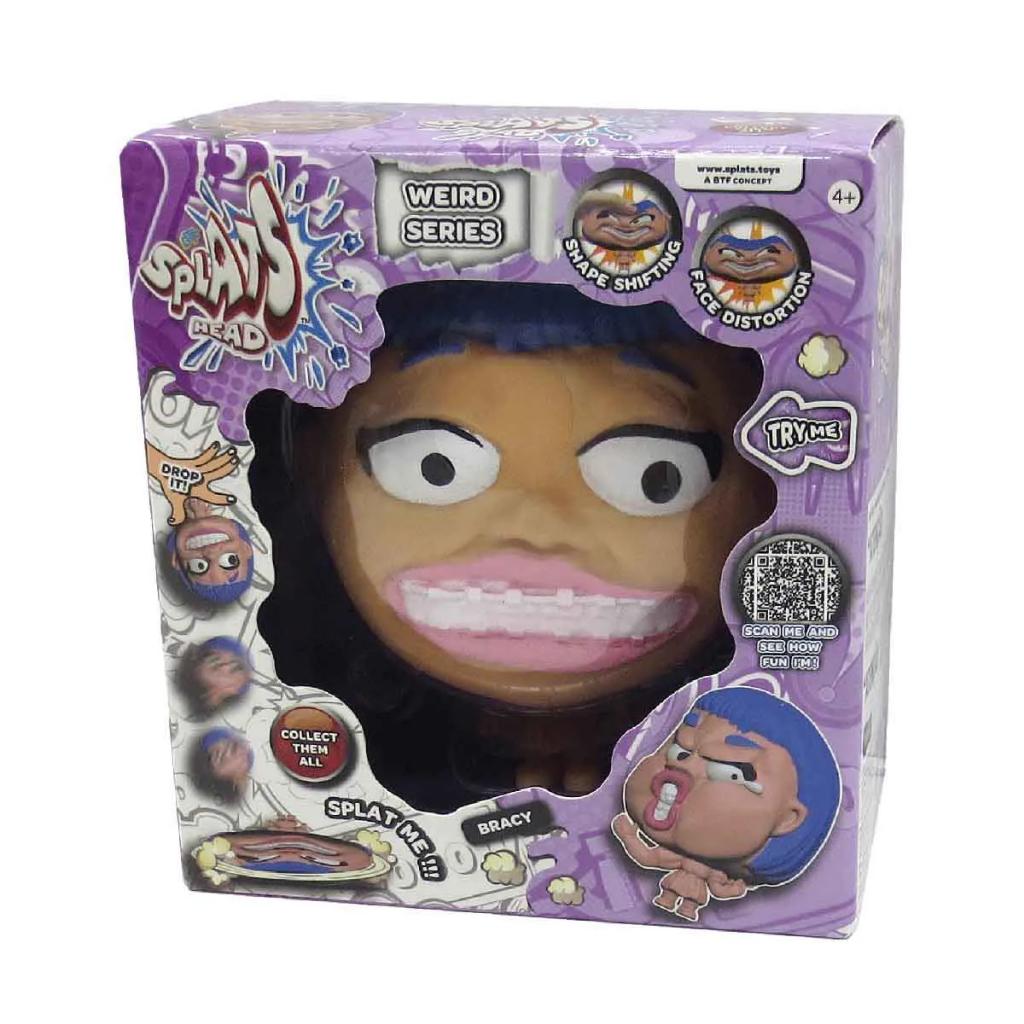 Bonecos Indestrutiveis Splats Head De 11cm - Sunny Brinquedos