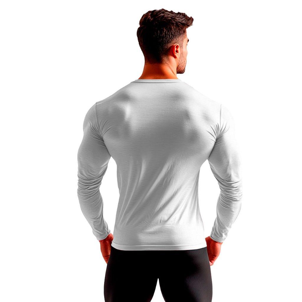 Kit 3 Camisetas Segunda Pele Manga Longa Tecnologia Dry Anti Odor Anti Suor Termica Corrida Bike Epi Blusa Camisa