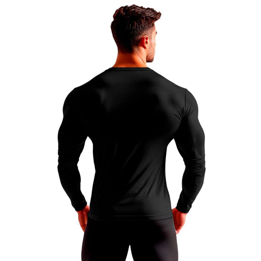 Kit 3 Camisetas Segunda Pele Manga Longa Tecnologia Dry Anti Odor Anti Suor Termica Corrida Bike Epi Blusa Vida Loca Top