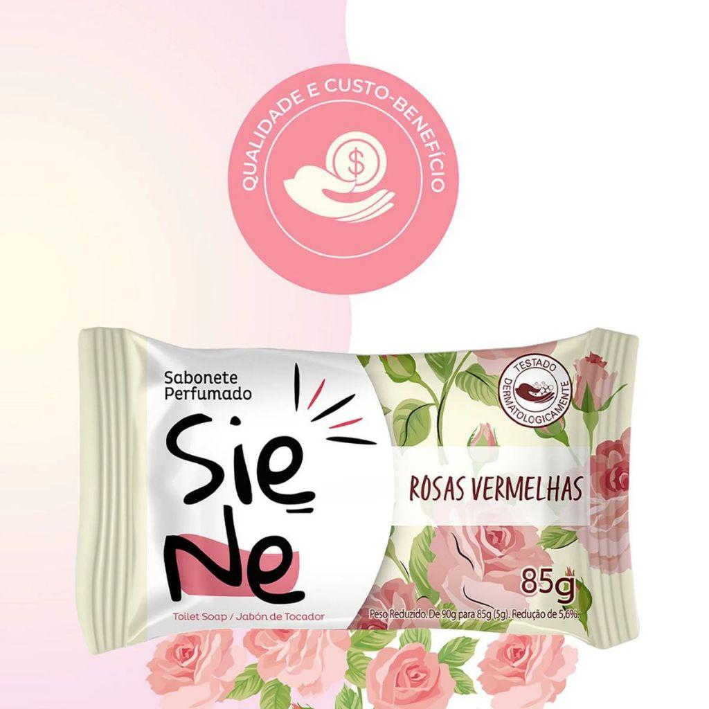 Sabonete Ypê Siene Rosas Vermelhas 85g