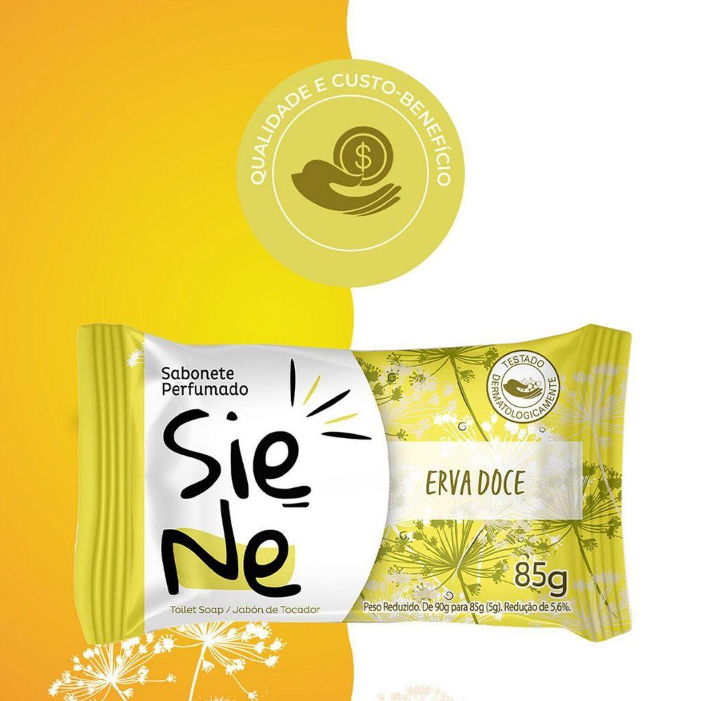 Sabonete Ypê Siene Erva Doce 85g