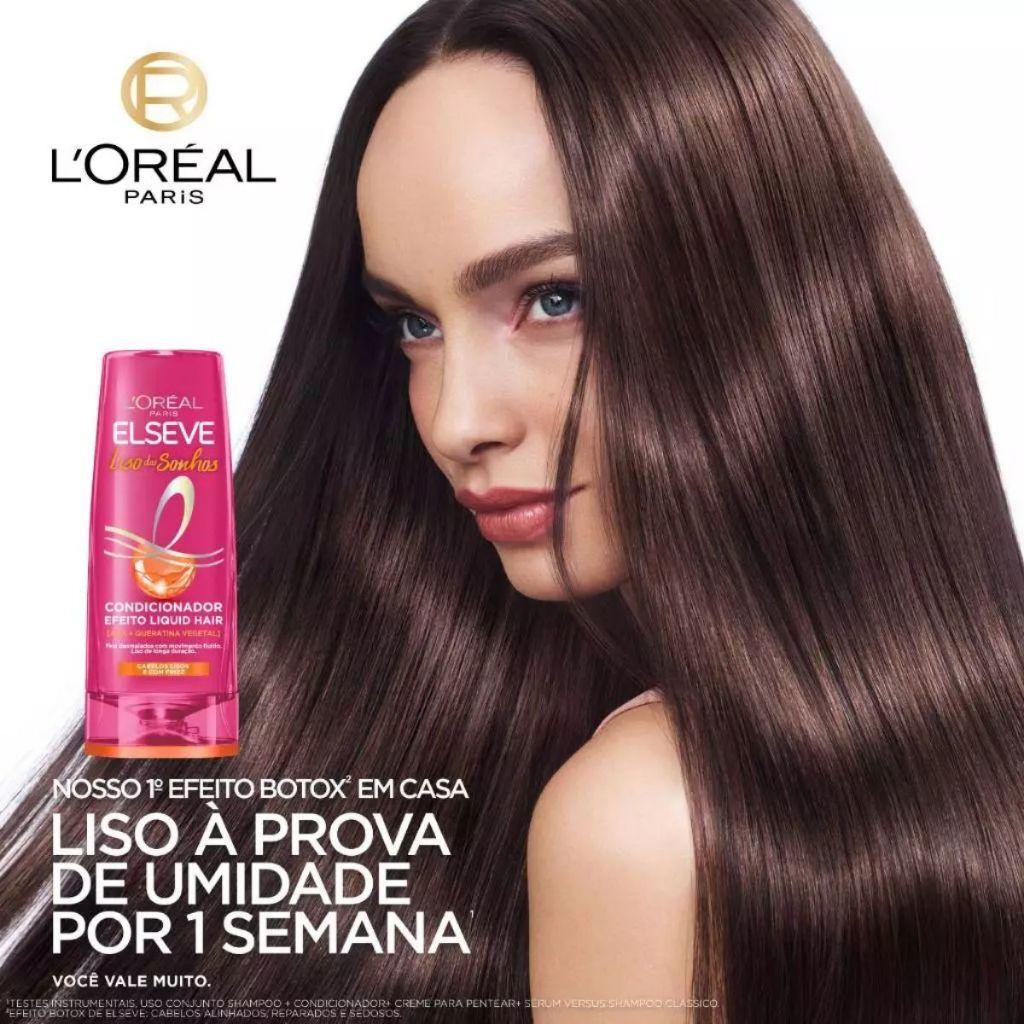 Condicionador L Oréal Paris Elseve Liso Dos Sonhos 200ml