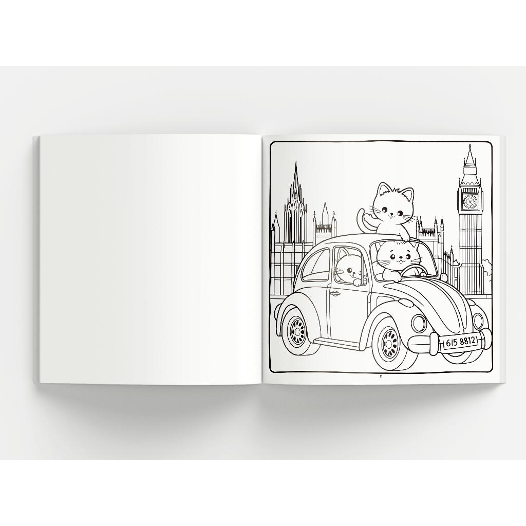Cute Comfy - Coloring Book For Adults 06