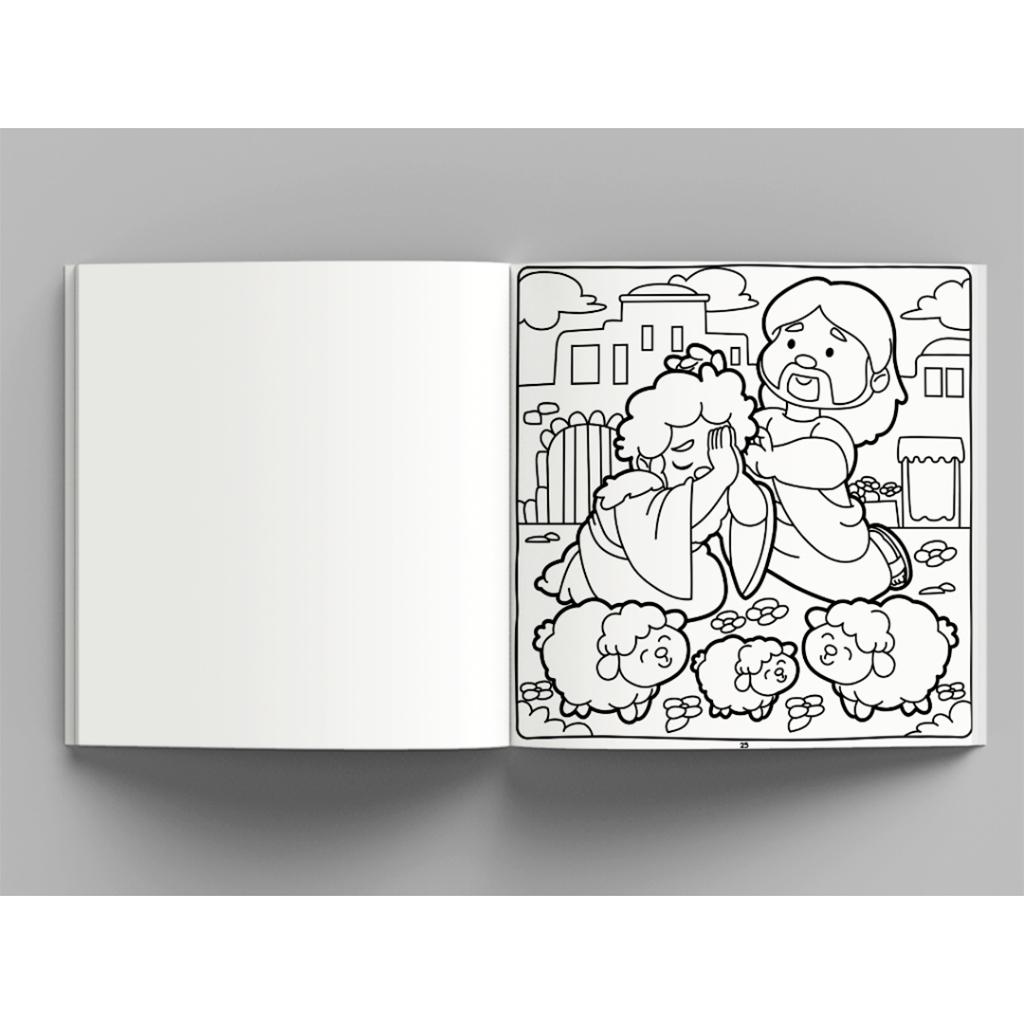 Colorindo Com Deus Pai - Um Livro Cute Comfy - Livro De Colorir Adulto