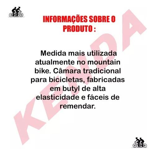 2 Câmaras De Ar Kenda 26 1.90 A 2.125 Bico Grosso