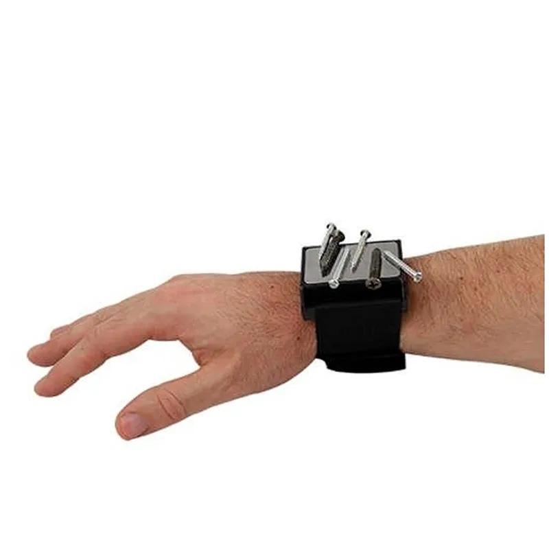 Pulseira Magnética Imã Metais Parafuso Prego Alfinete Agulh Praticidade Prático Montador Carpinteiro