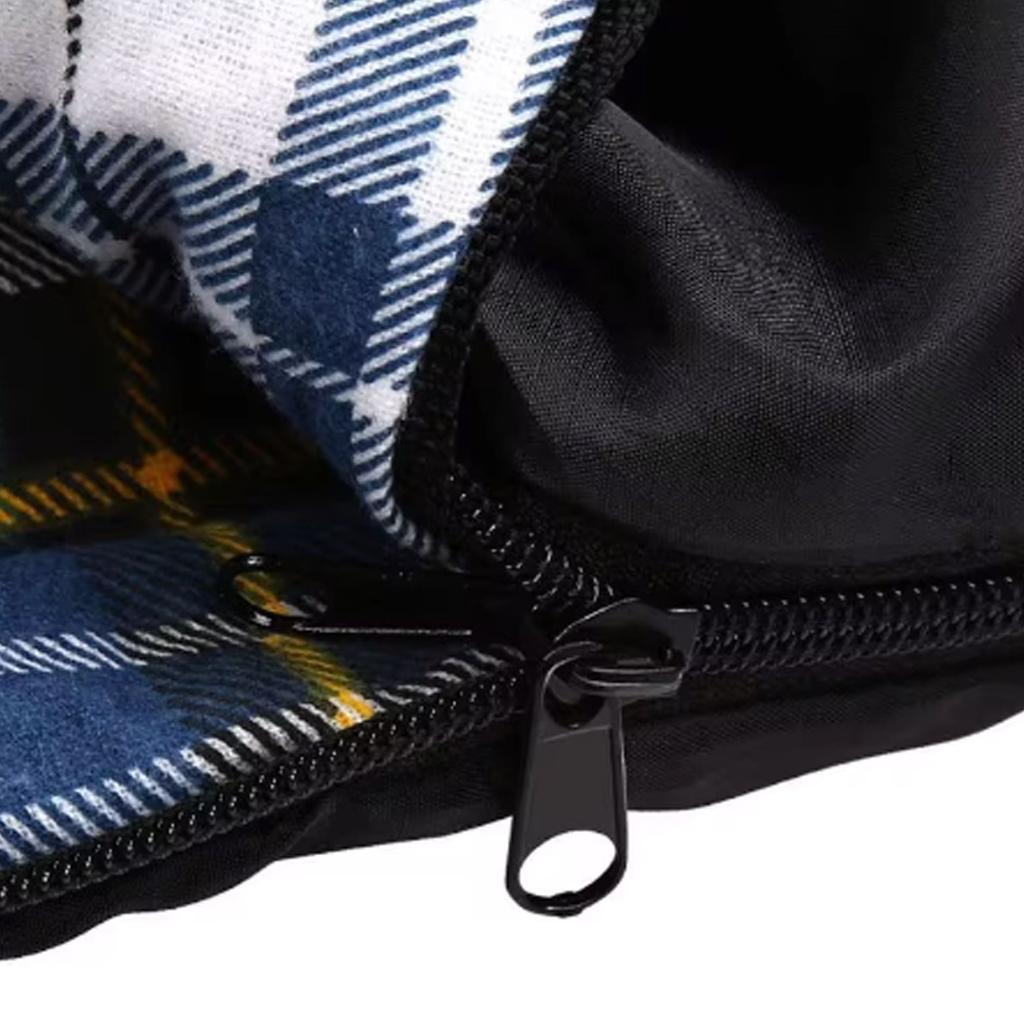 Saco De Dormir Casal Travesseiro Flanela 225 150cm Impermeável Envelope Camping Preto Wct Fitness