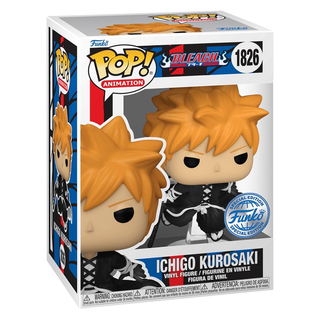Funko Pop Anime Bleach Ichigo Attack Ex 1826 Novo Original