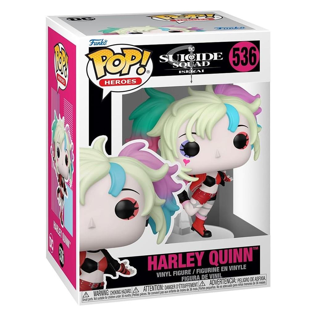 Funko Pop Heroes Suicide Isekai Harley Quinn 536 Novo Original