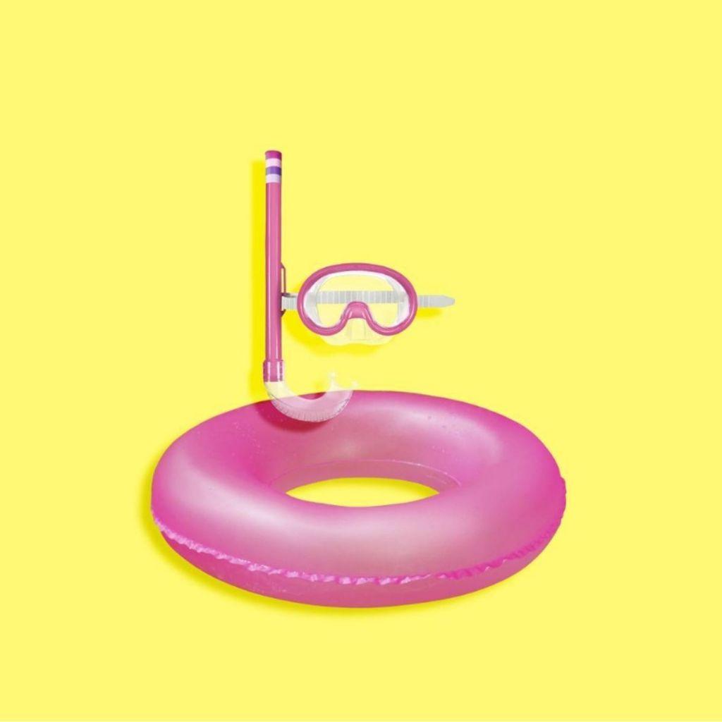 Kit Óculos De Mergulho E Snorkel Infantil Praia Piscina Mor