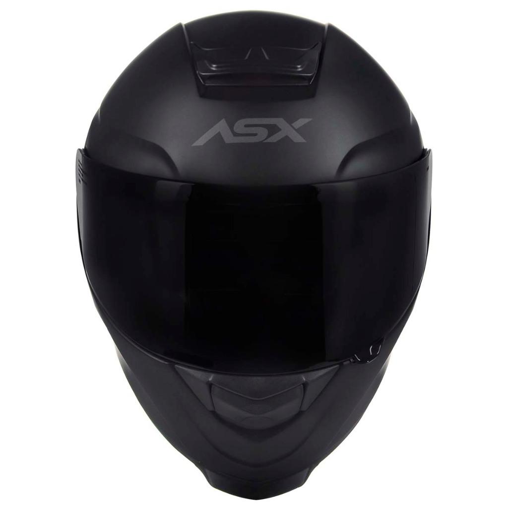 Capacete Moto Asx Eagle Esportivo Preto Fosco