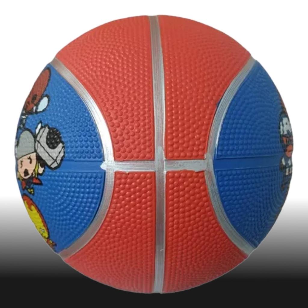 Bola Basquete Infantil Marvel Mini Vingadores Cor Vermelho/azul