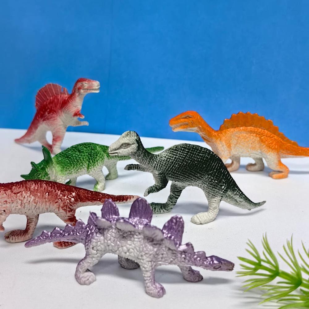 Dinossauros Pré Históricos Várias Espécies Cenário Infantil Colecionador T Rex Triceratop