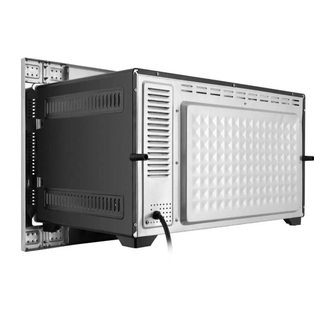 Forno Elétrico De Embutir Philco Pfe47e Preto Com Bordas Inox 47L