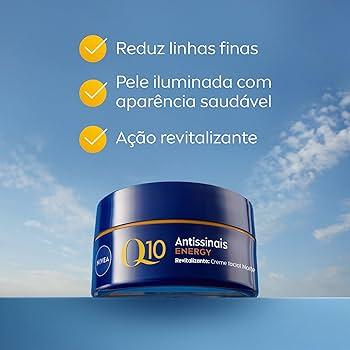 Facial Q10 Creme Energy Revitalizante Noite 50g Nivea
