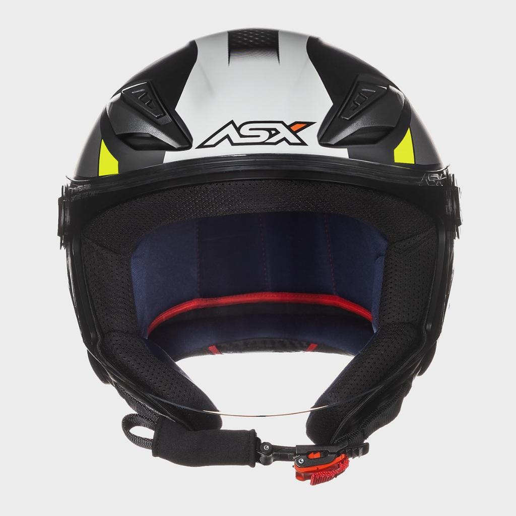 Capacete Aberto Asx City Air Square Fosco