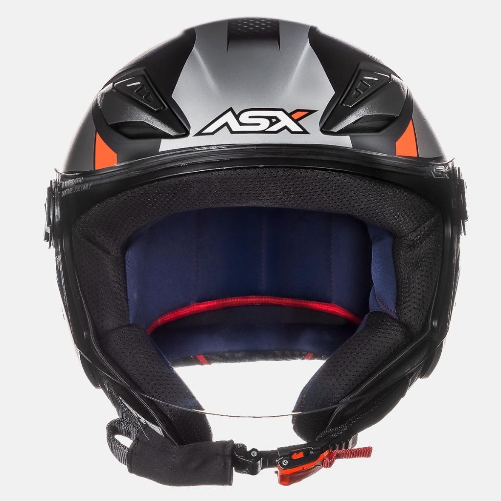 Capacete Aberto Asx City Air Fosco Square