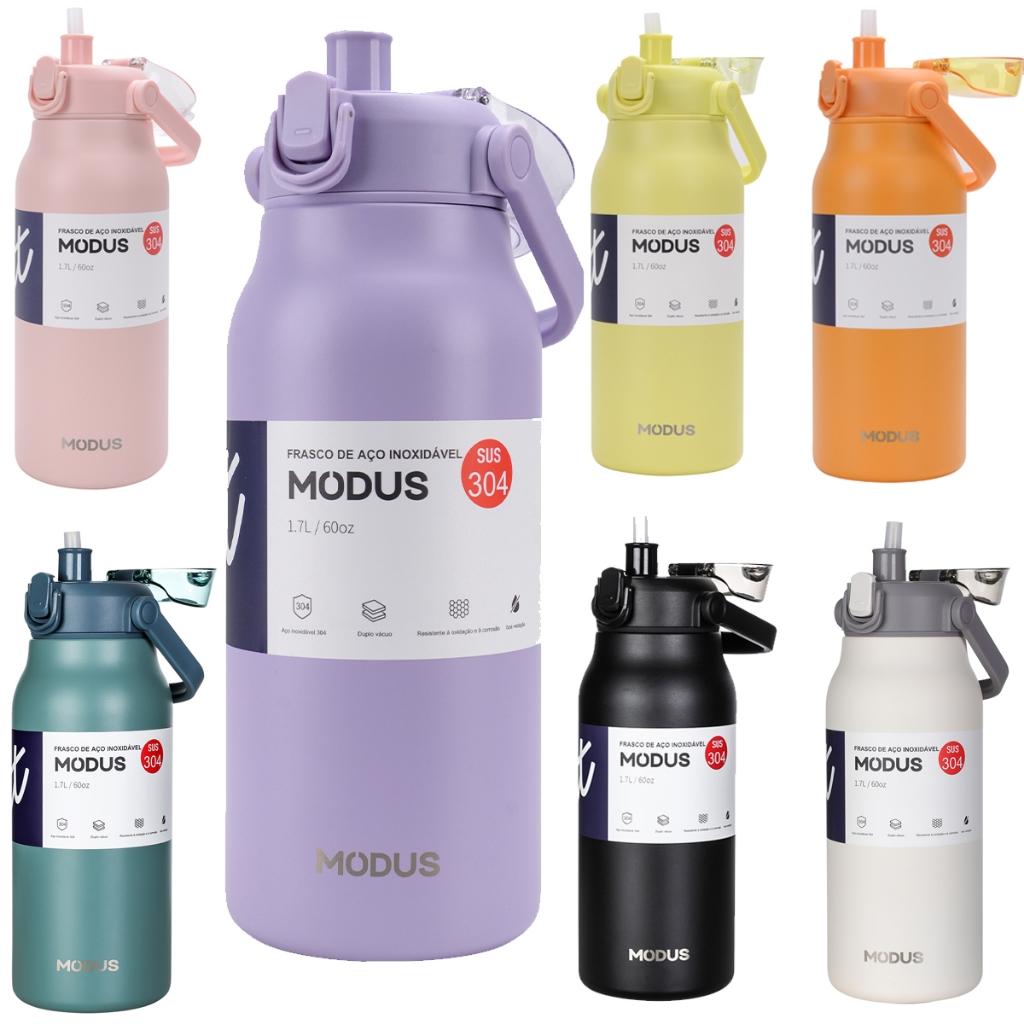 Modus Garrafa Térmica De Viagem Inox 1700ml Com Isolamento A Vácuo