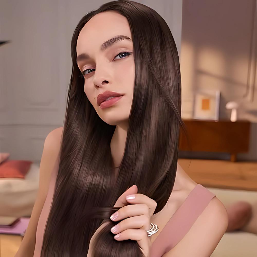Kit Elseve Liso Dos Sonhos Aha + Queratina Vegetal Shampoo 200ml + Condicionador 200ml (2 Produtos)