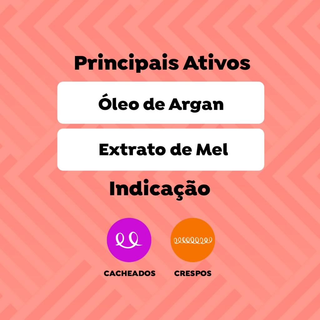 Ativador De Cachos Sos Cachos Mel E Óleo De Argan 500ml