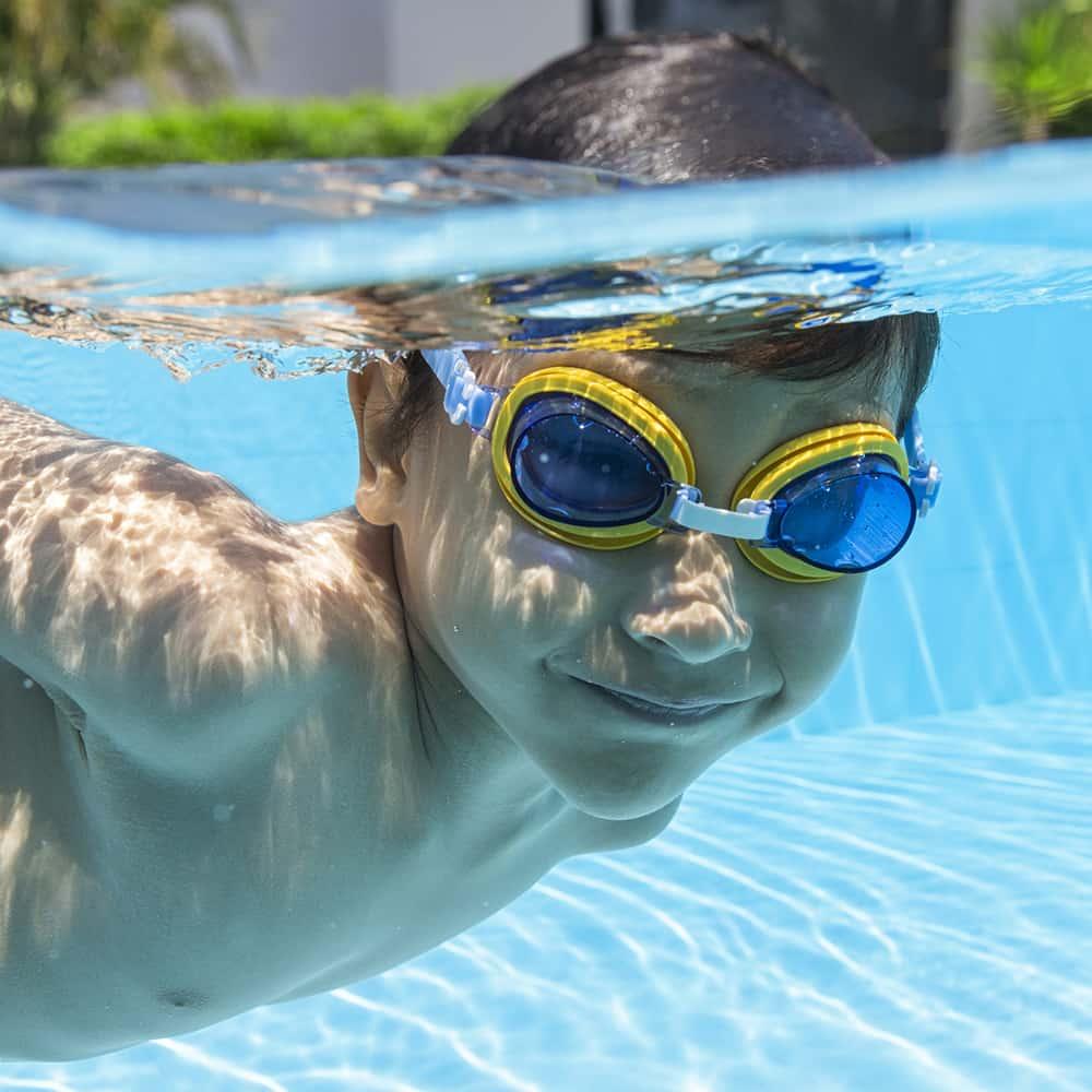 Óculos De Natação Infantil Aqua Burst Três Cores Bestway