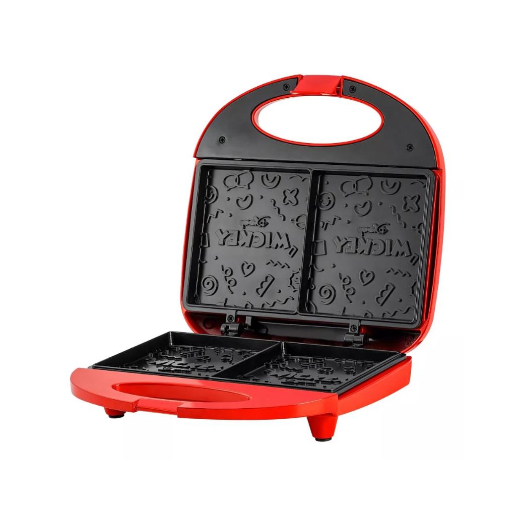 Sanduicheira Mickey Mouse Funny Plates Cor Vermelho Mallory