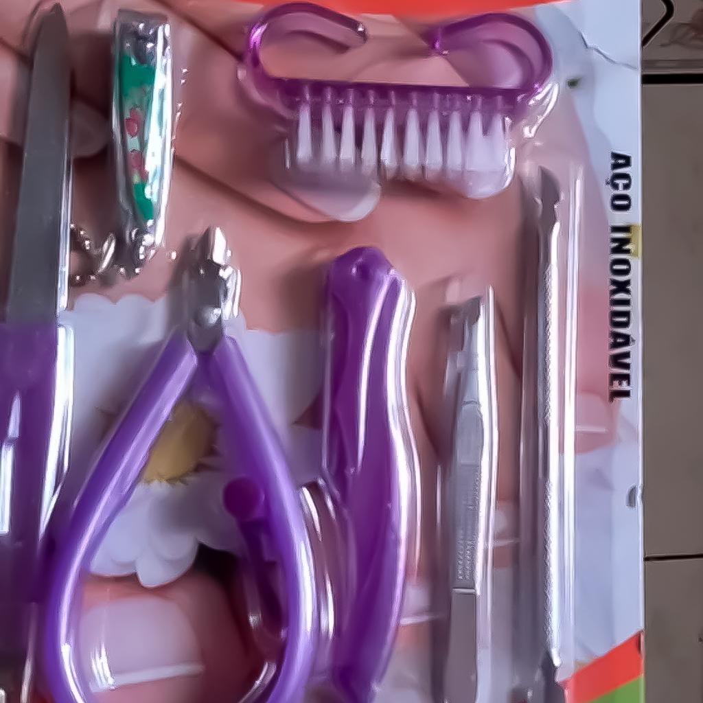 Kit Manicure E Pedicure Completo Para Iniciante Profissional Design Exclusivo