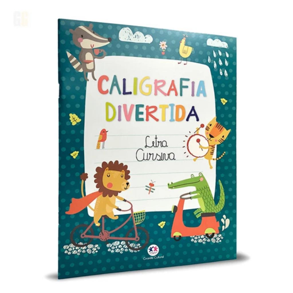 Livro Caligrafia Divertida - Letra Cursiva