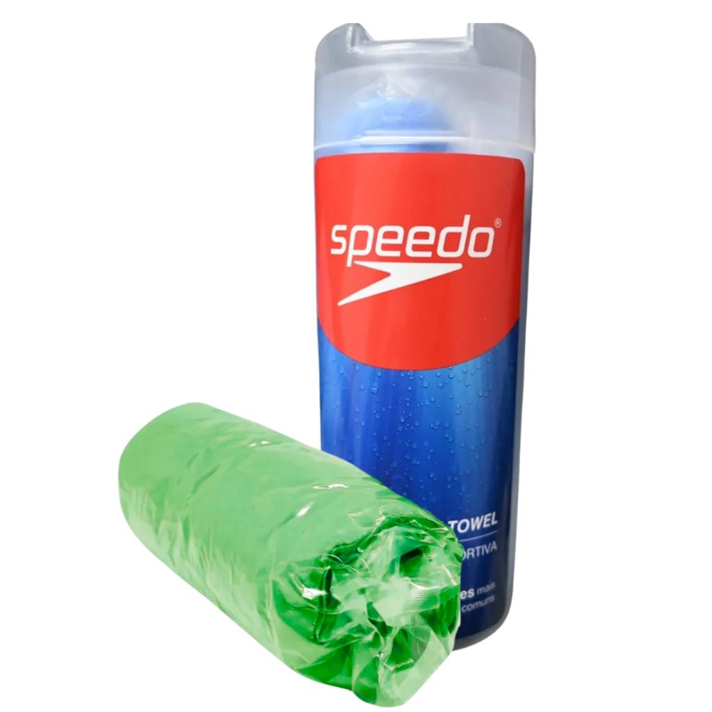 Toalha Esportiva Natação Speedo Speed Dry Towel Absorve 5x Mais Original