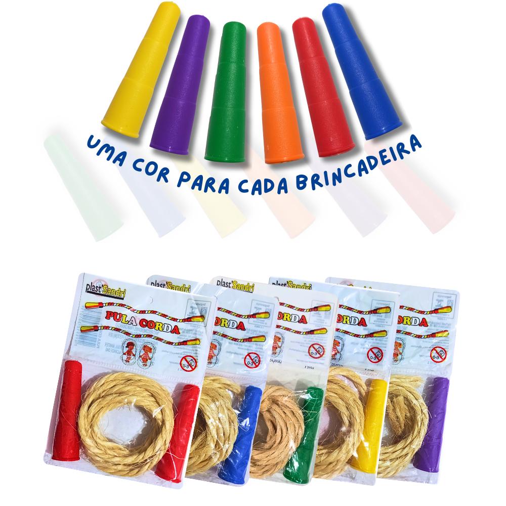 Pula Corda Brinquedo De Pular Infantil Kit Festa Aniversário Lembrancinha Criança Prenda