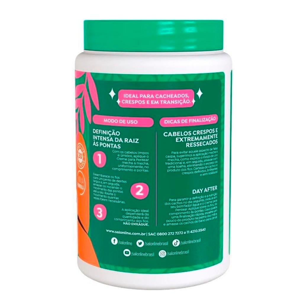 Creme Para Pentear Reconstrução Intensa Salon Line 1kg