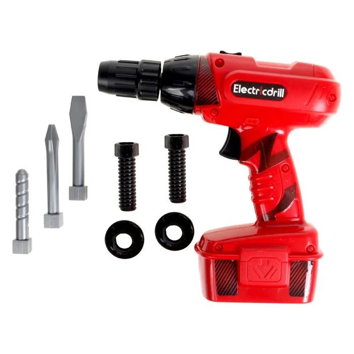 Brinquedo Kit Ferramentas Com Furadeira 8 Peças - Art Brink