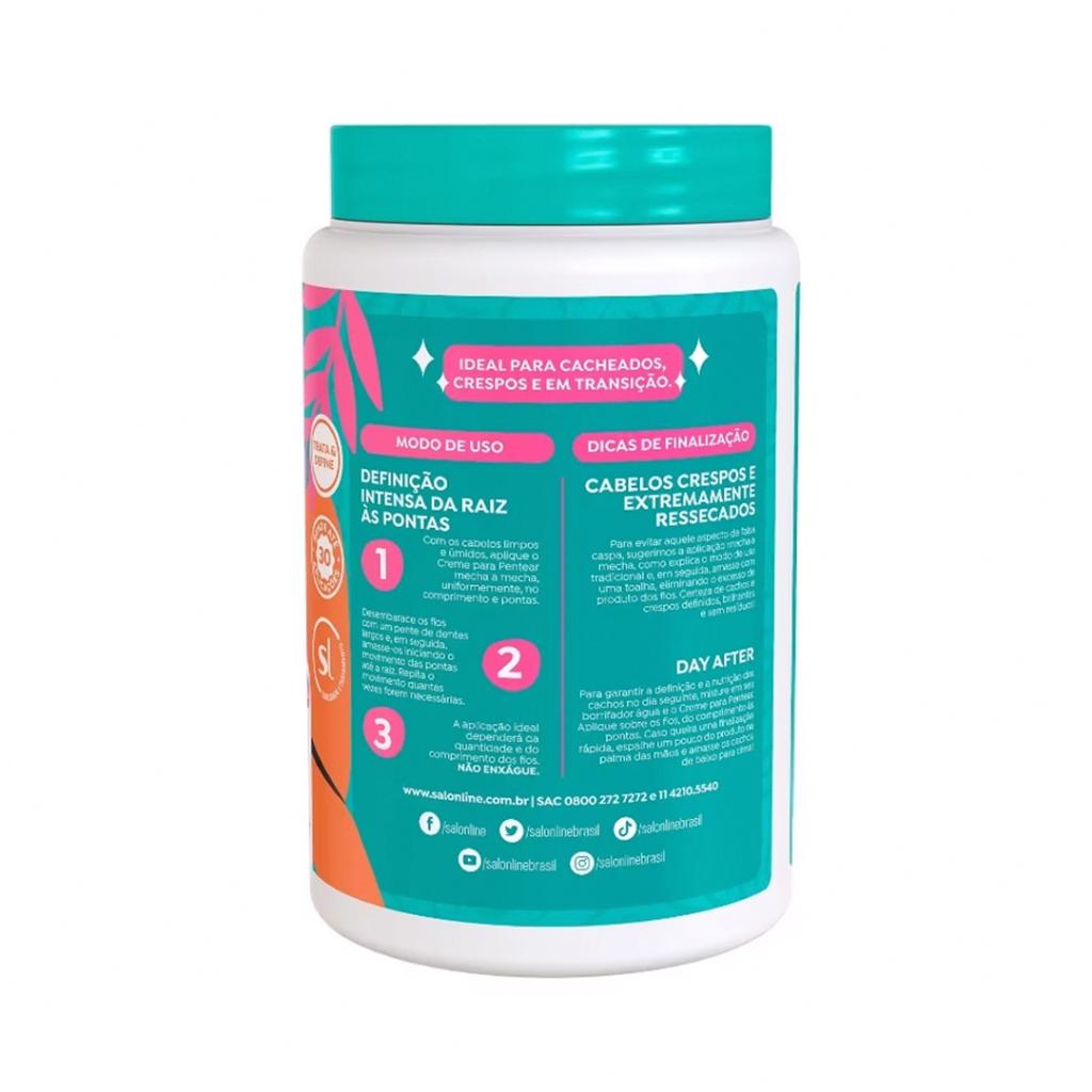 Creme Para Pentear Definição Máxima Salon Line 1kg